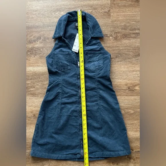 BDG Dark Blue Denim Dress - Picture 2 of 5